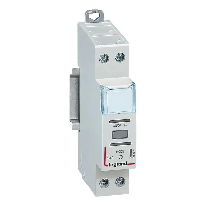 002671 Legrand - Télévariateur modulaire multifonctions compatible LED - ampoule economie d'énergie dimmable