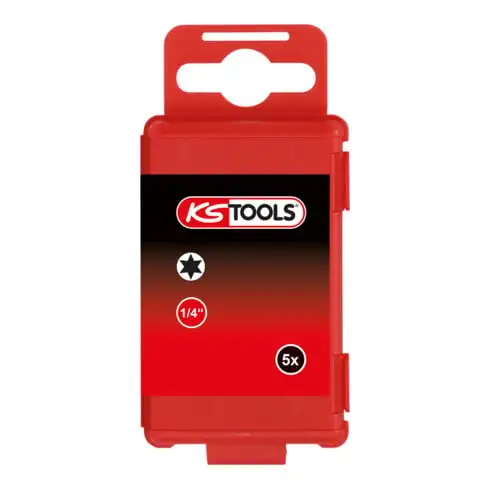 1/4" Embouts Torx TORSIONpower, 75mm, T27, pack de 5