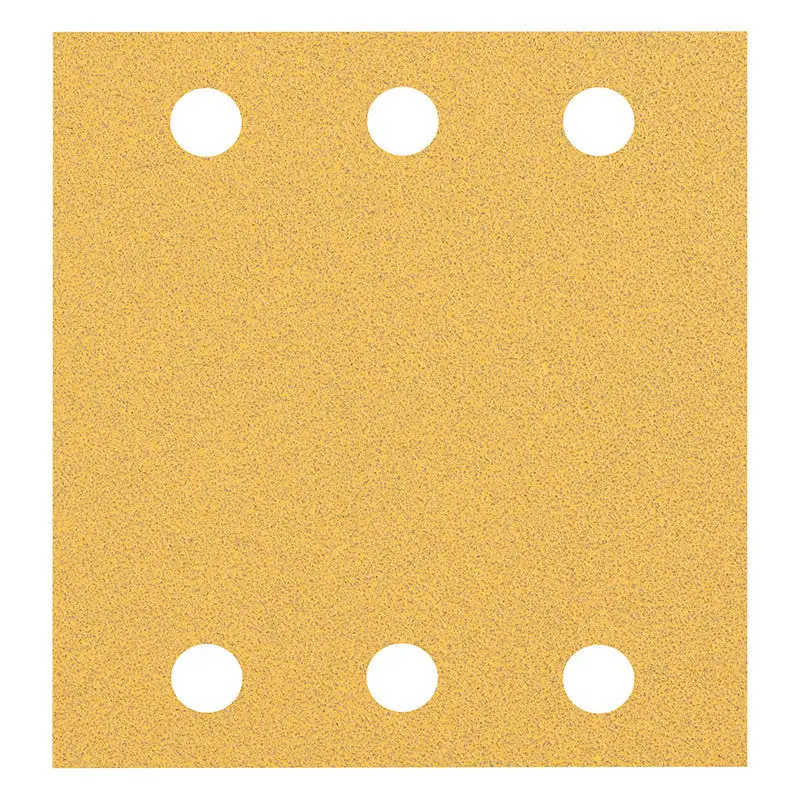 10 Feuilles abrasives BOSCH C470 115 x 107 mm