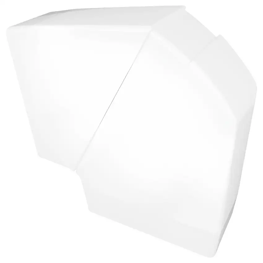 11023ABR Angle plat variable pour Goulotte appareillable 100x50mm - Blanc - Efapel 11020CBR