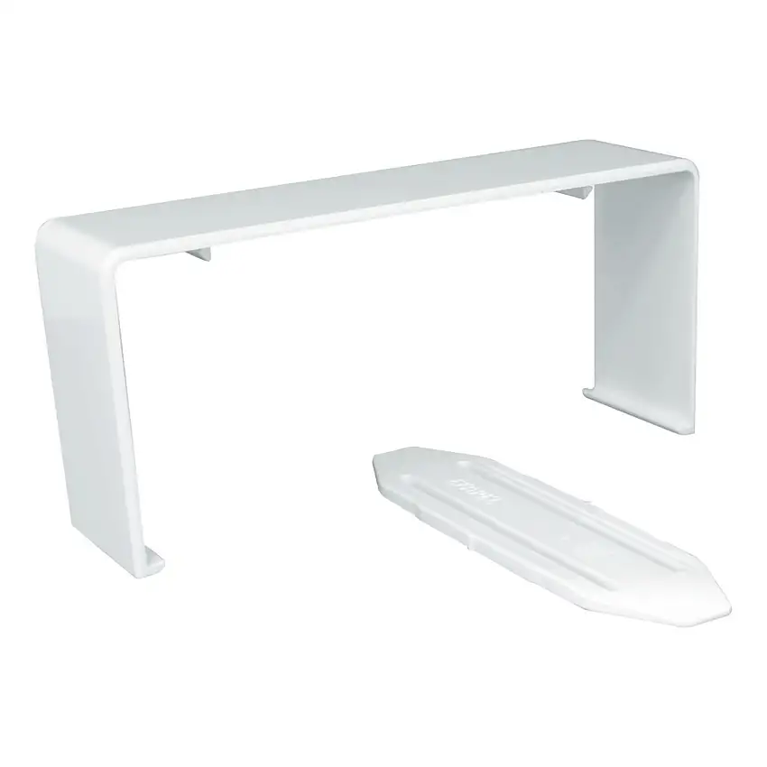 11034ABR Cache jonction pour Goulotte appareillable 155x50mm - Blanc - Efapel 11030CBR