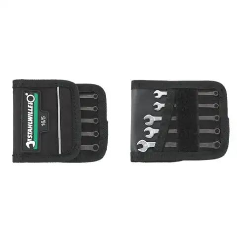 16/5 Jeu: Clés mixtes OPEN-BOX 3,2-5 mm, en trousse textile 3,2; 3,5; 4; 4,5; 5 mm