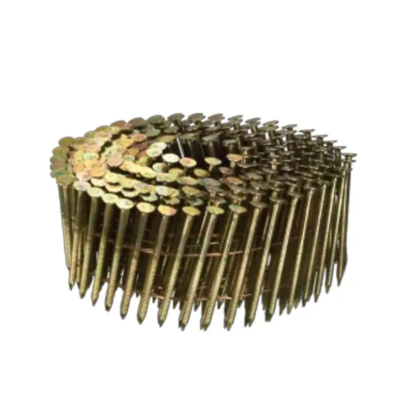 Boite de 4050 clous rouleau Plat 3.1X90mm  Annelé Clair SE