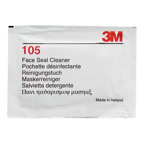 3M Lingettes de nettoyage pour demi-masques et masques complets Jeu de 20 pièces CLEAN