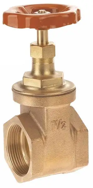 'Vanne à sphère bronze à passage direct avec volant - 2''1/2 - Ø66