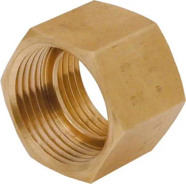 Manchon laiton femelle avec portée de jointe - Ø15