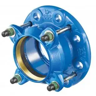 Adaptateur de bride auto-buté - DN80 - Tube Ø90