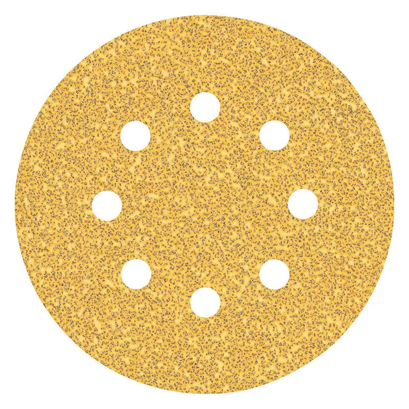 50 disques abrasifs BOSCH pour ponceuse excentrique 8T Ø125mm