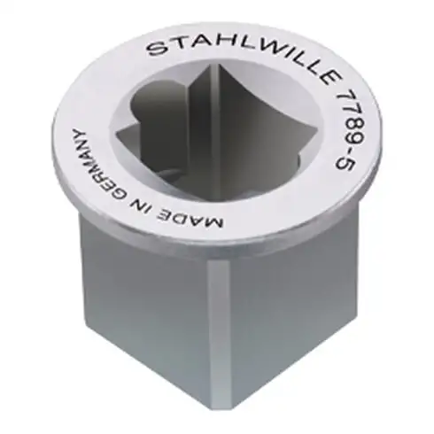 7789-5 Carré adaptateur Länge 15,5 mm; Durchmesser 29 mm