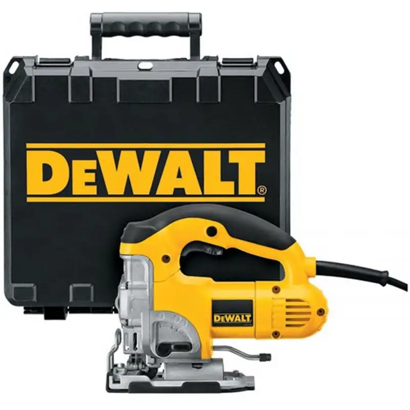 DeWALT DW331K Scie sauteuse a poignée supérieure (701W / 130mm) Coffret de Transport