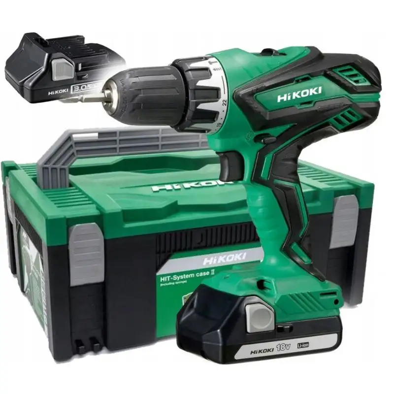 HIKOKI (Hitachi) DV18DJLWQZ Perceuse a percussion (18V/2x3Ah) HitBOX