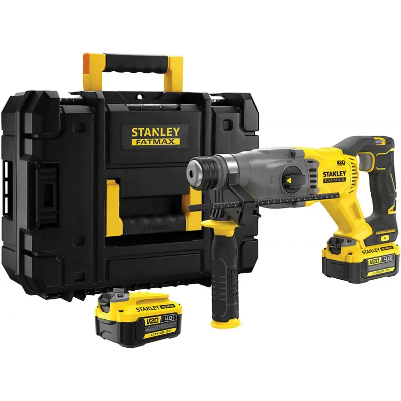 STANLEY SFMCH900M22 FatMax V20 Perforateur SDS-Plus (18V/2x4,0Ah/2,0J)
