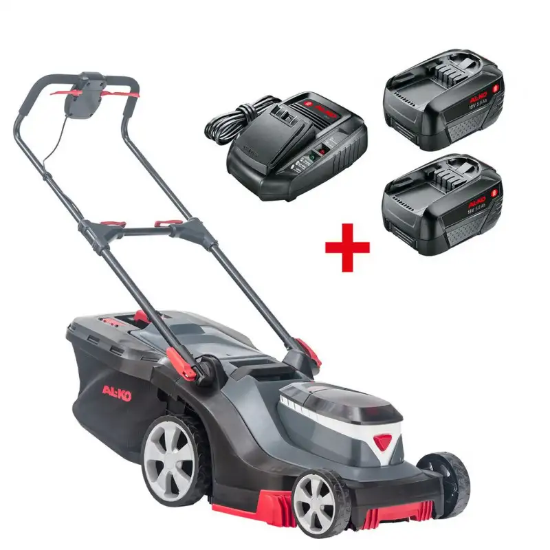 AL-KO 382 Li Premium Tondeuse sans fil (18V/2x5,0Ah/38cm) 113844