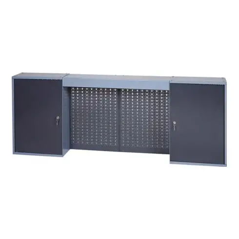 Armoire à outils Kuepper (l x P x H) 1600 x 190 x 600 mm avec 2 portes 4 parois arrière perforée