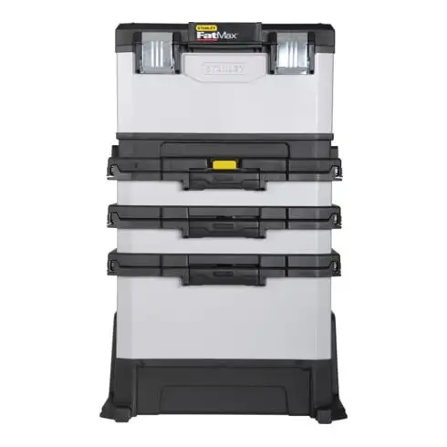 Atelier roulant Stanley l.568xP389xH893mm plastique et métal