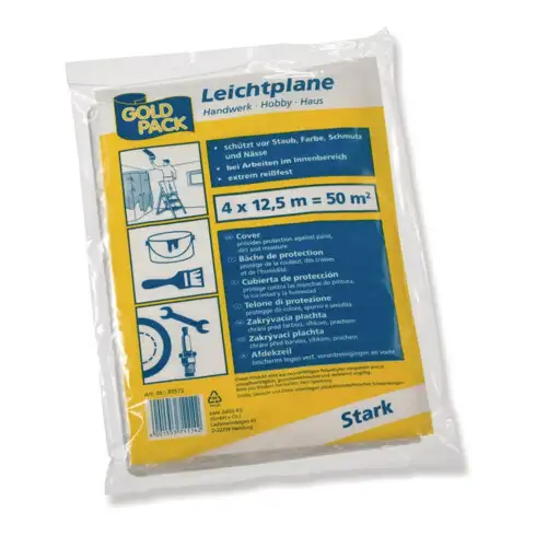 Bâche l.4000xL12500mm épaisseur 7 µm