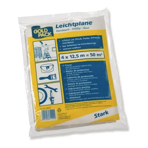 Bâche l.4000xL5000mm épaisseur 7 µm