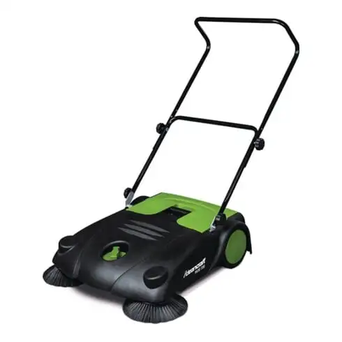 Balayeuse mécanique HKM 700 avec 2 balais latéraux 700 mm 2800 m²/h CLEANCRAFT