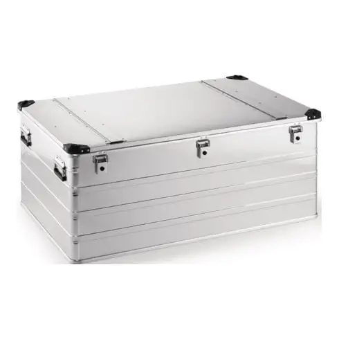 Boîte en aluminium IQS L1192xl790xH515mm 415 l avec fermoir à déclic