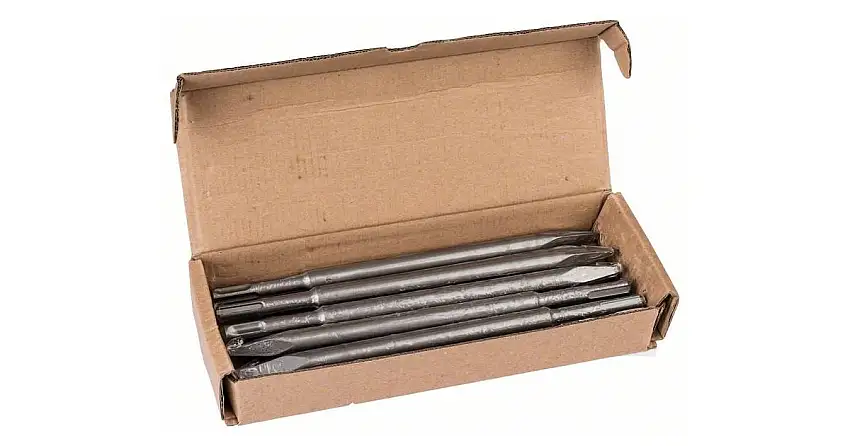 BOSCH Burin pointu SDS plus 250 mm (10 pièces) 2608578517