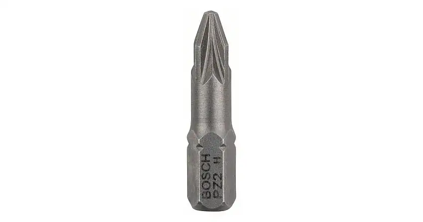 BOSCH Embout de tournevis extra dur Extra-Hart PZ 2, 25 mm (10 pièces) 2607001559