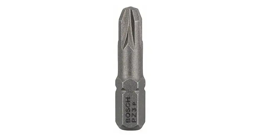 BOSCH Embout de tournevis extra dur Extra-Hart PZ 3, 25 mm (10 pièces) 2607001563