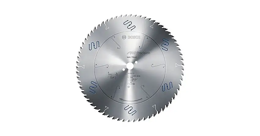 BOSCH Lame de scie circulaire Top Precision Best for Wood 254 x 30 x 2,3 mm, 60 2608642102