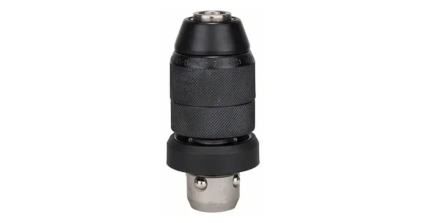 BOSCH Mandrin à dégagement rapide avec adaptateur 1,5-13 mm, SDS-plus 2608572212