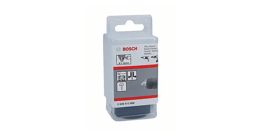 BOSCH Mandrins à serrage rapide jusqu'à 10 mm 1-10 mm, 3/8" – 24 2608572068