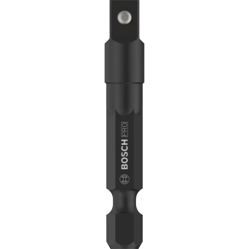 BOSCH Adaptateur pour douille avec bille de maintien PRO Socket Adapter, 1/4", 50 mm