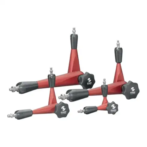 Bras articulé rayon d'action 130 mm p. M6/M6 FISSO