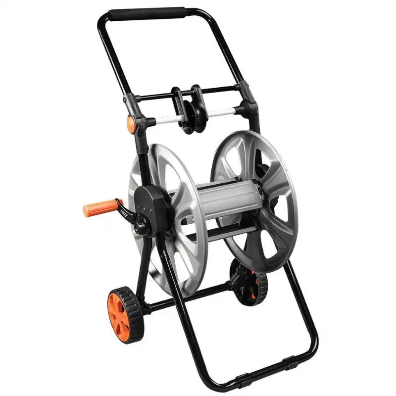 Chariot pour tuyau d'arrosage NEO TOOLS 15-792 - Métal - Jusqu'à 60m
