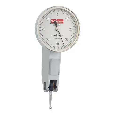 Comparateur à levier K 30 0,8 mm lecture 0,01 mm D. bague ext. 32 mm avec étalon