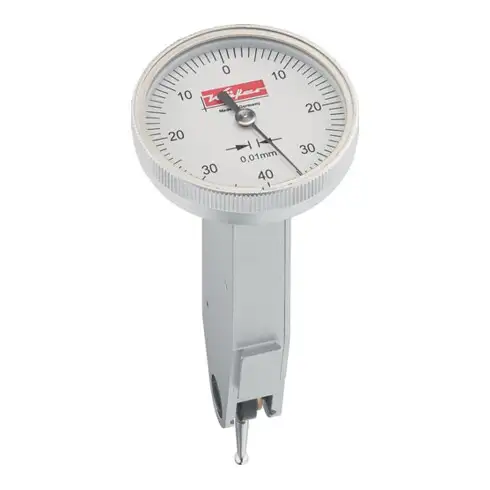 Comparateur à levier K 32 0,8 mm lecture 0,01 mm D. bague ext. 32 mm avec étalon