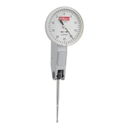 Comparateur à levier K 33 0,5 mm lecture 0,01 mm D. bague ext. 32 mm avec étalon