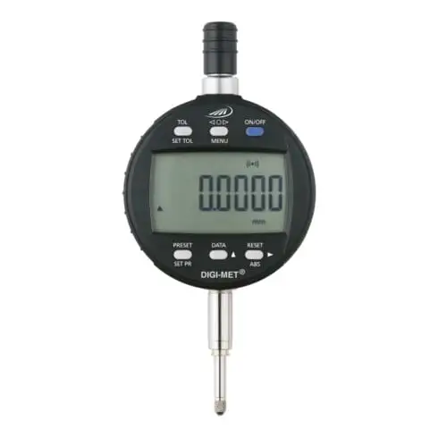 Comparateur DIGI-MET® 12,5 mm lecture mm 0,0005 mm numérique HELIOS PREISSER