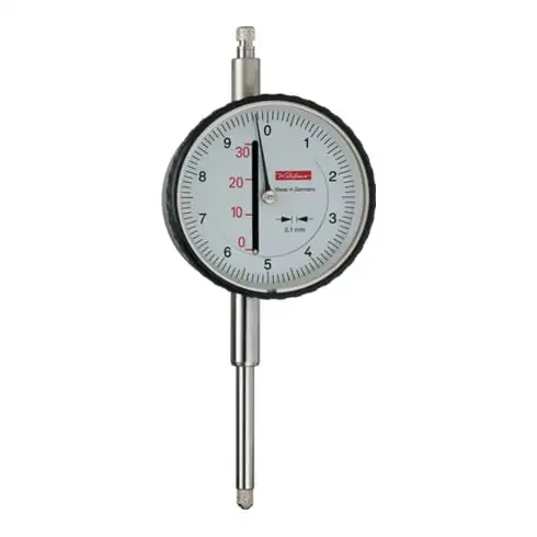 Comparateur M 10C 30 mm lecture 0,1 mm avec étalonnage d'usine Käfer