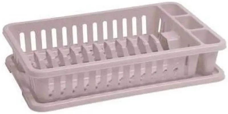 CURVER Egouttoir + plateau, 26,5 x 42 x 8,8 cm, savane 13402-704