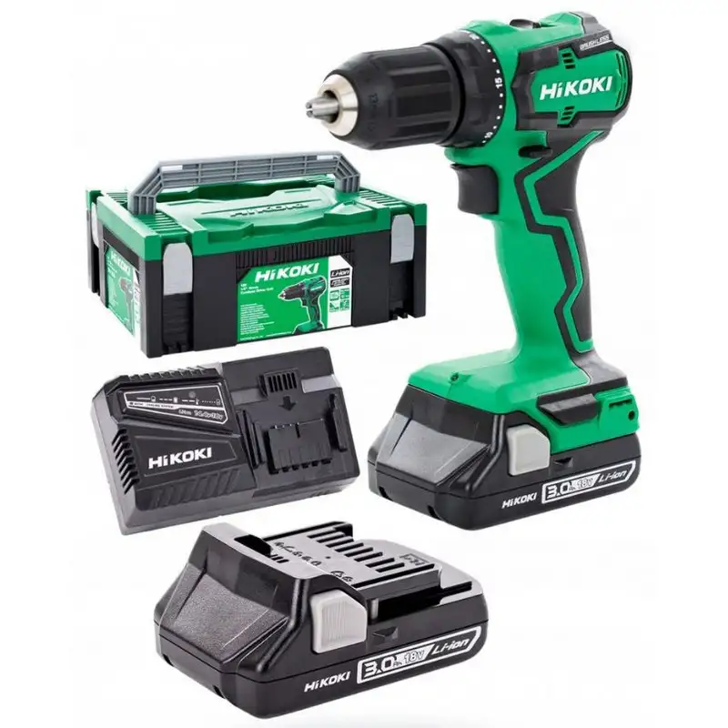 HiKOKI DV18DDWPZ Perceuse-visseuse (55Nm/18V/2x5,0Ah) Hitbox