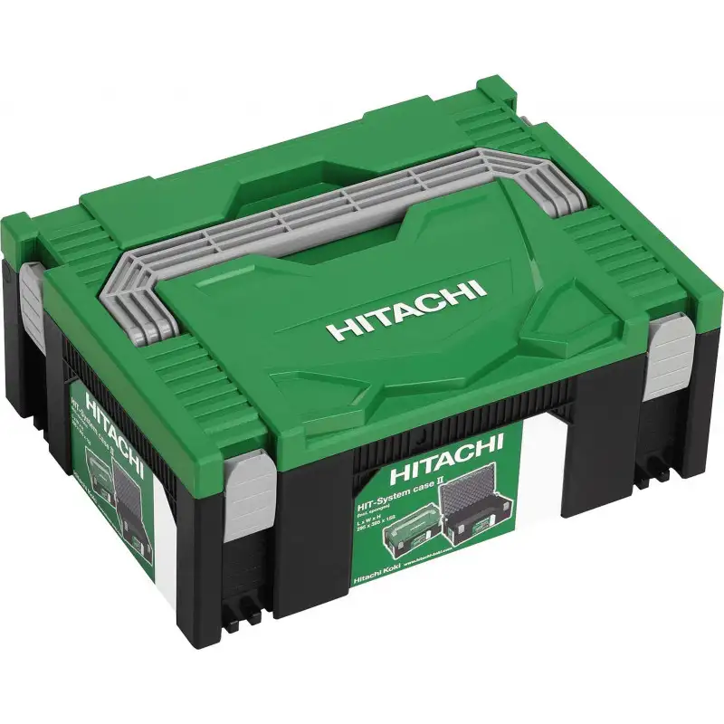 HiKOKI 402539 System Case II systainer 2 avec couvercle en mousse