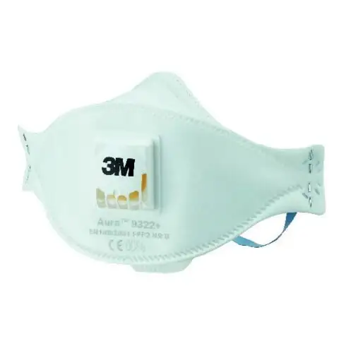 Masque de protection respiratoire 3M 9322+ EN 149:2001 + A1:2009 FFP2 NRD avec valve expiratoire