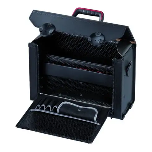 PARAT Sacoche à outils en cuir avec cloison centrale