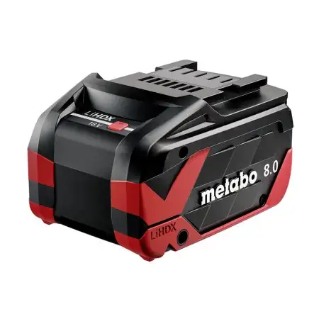 Batterie LiHDX 18V 8 Ah METABO