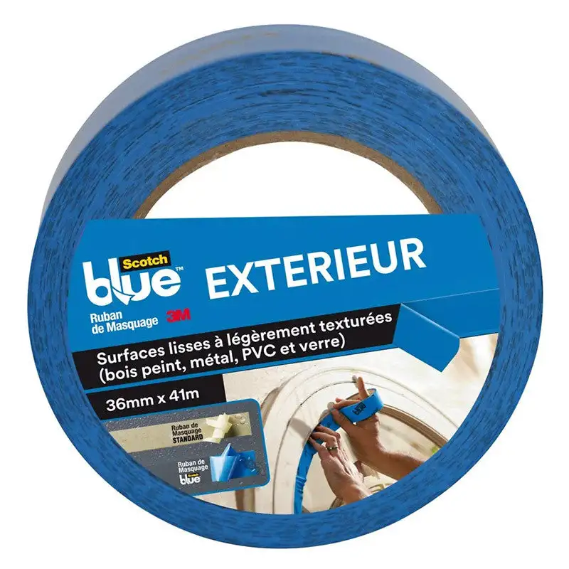 Ruban de masquage spécial extérieur - 36mmx41m  3M SCOTCH 1919997