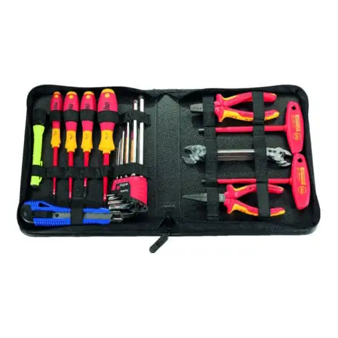 Sacoche à outils PARAT int.-lxPxHmm cuir industriel noir