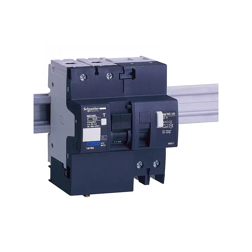 19011 NG125 Vigi NG125 - bloc différentiel - 63A - 2P - 230...415V - 30mA - Schneider Electric