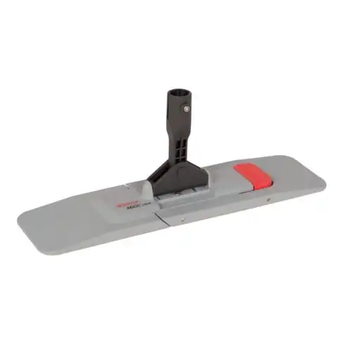 Set d'entretien porte-frange, manche télesc. alum, serp. microfibres blanches