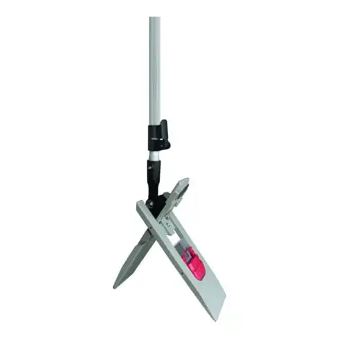 Set d'entretien porte-frange, manche télesc. alum, serp. microfibres, blanches B