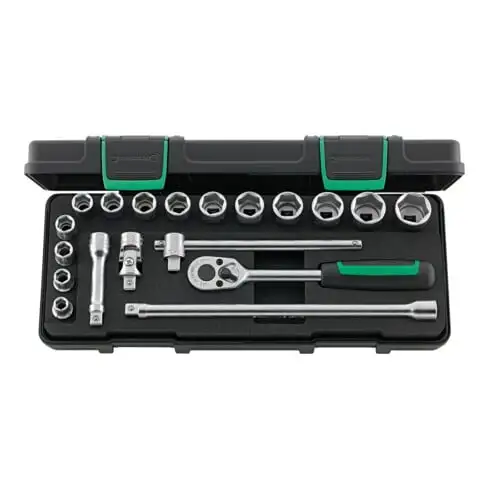 STAHLWILLE Jeu de clés à douilles, carré 3/8 pouce 19 pièces 6