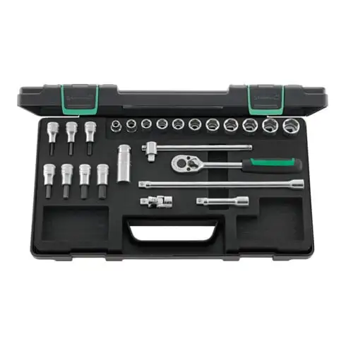 STAHLWILLE Jeu de clés à douilles, carré 3/8 pouce 24 pièces 6